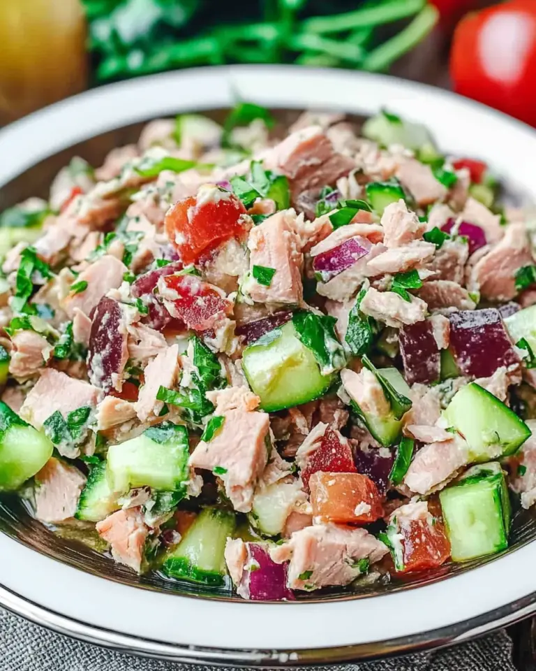 10-Minute Mediterranean Tuna Salad