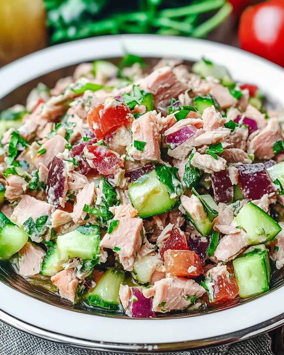 10-Minute Mediterranean Tuna Salad
