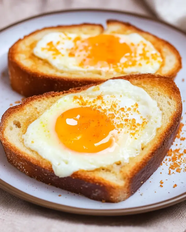 Air Fryer Egg Toast