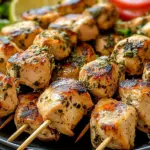 Authentic Greek Chicken Souvlaki
