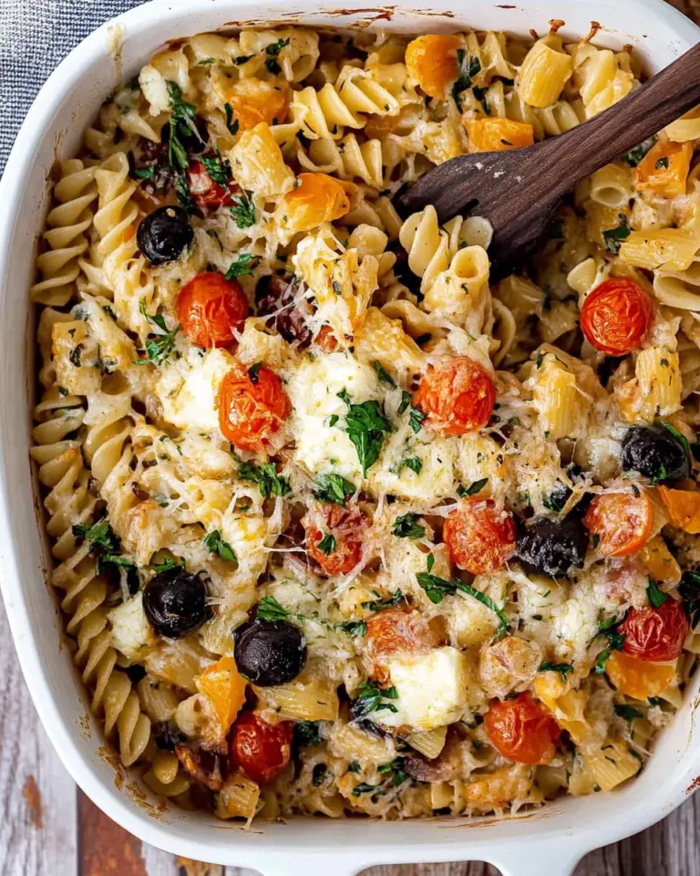 Baked Mediterranean Pasta
