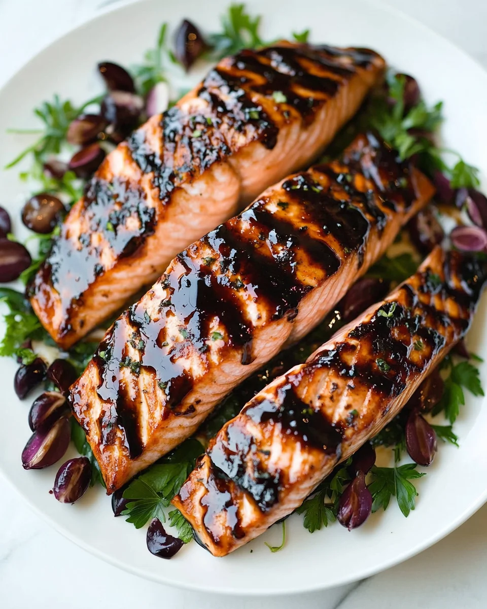 Balsamic Glazed Salmon
