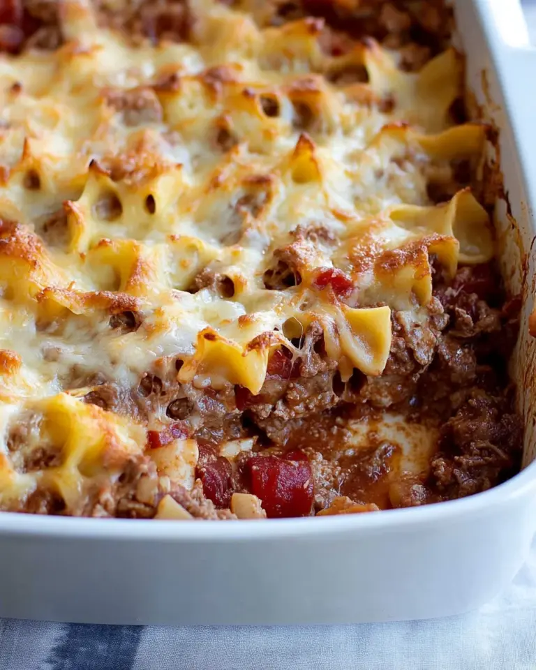 Beef Lombardi Casserole