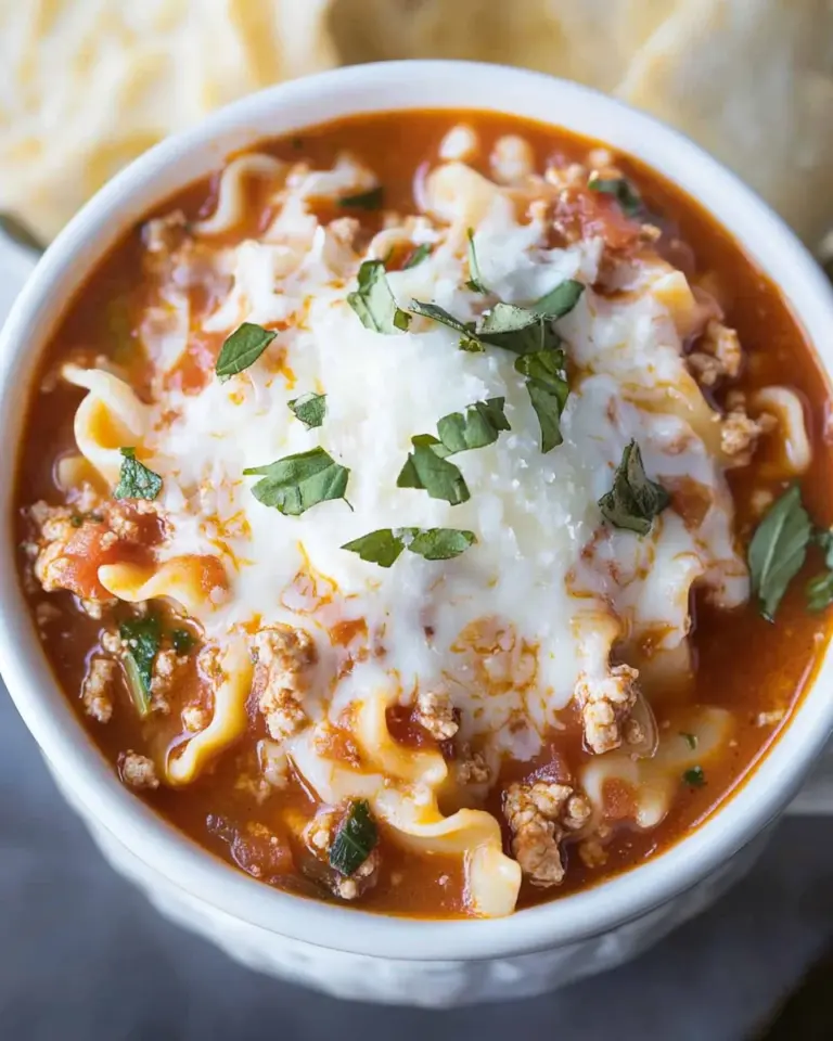 Best Lasagna Soup Recipe