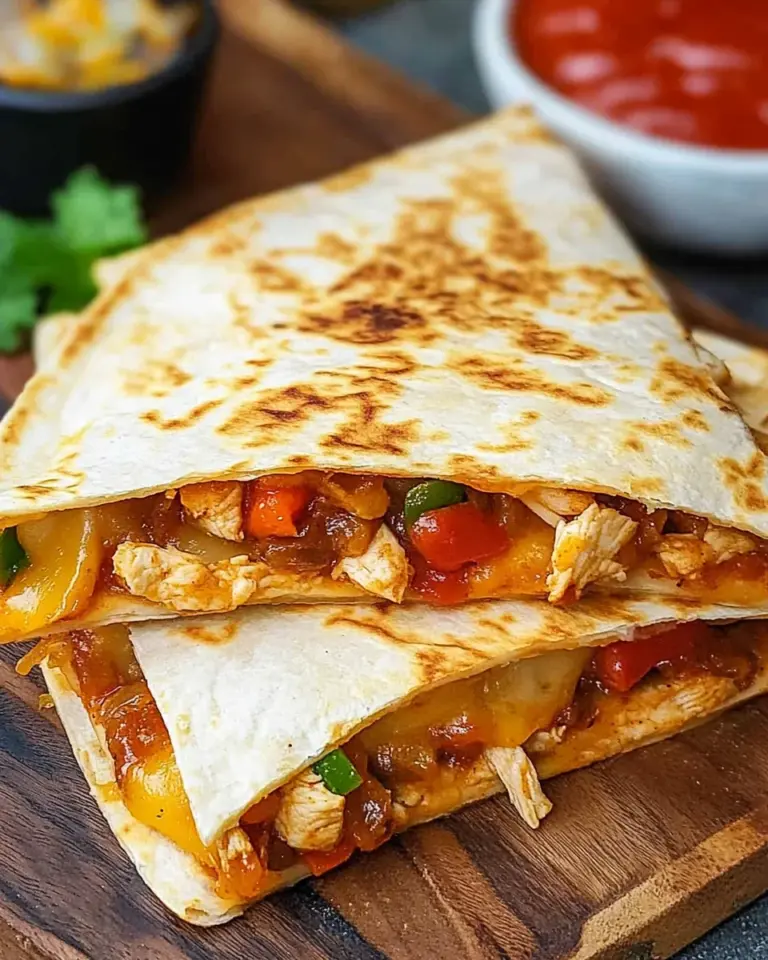 Chicken Fajita Quesadillas