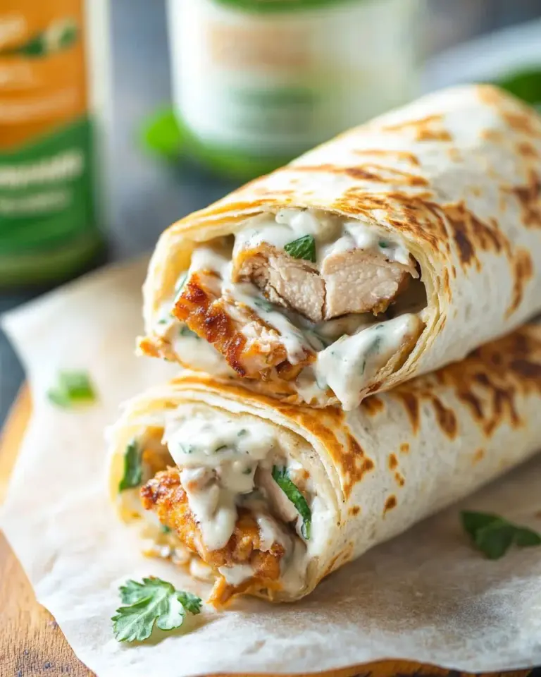 Chicken Ranch Wraps