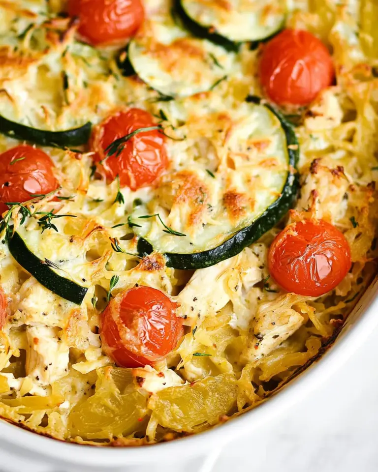 Chicken Tzatziki Casserole