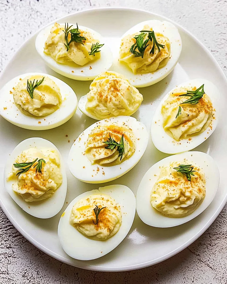 Classic Deviled Eggs