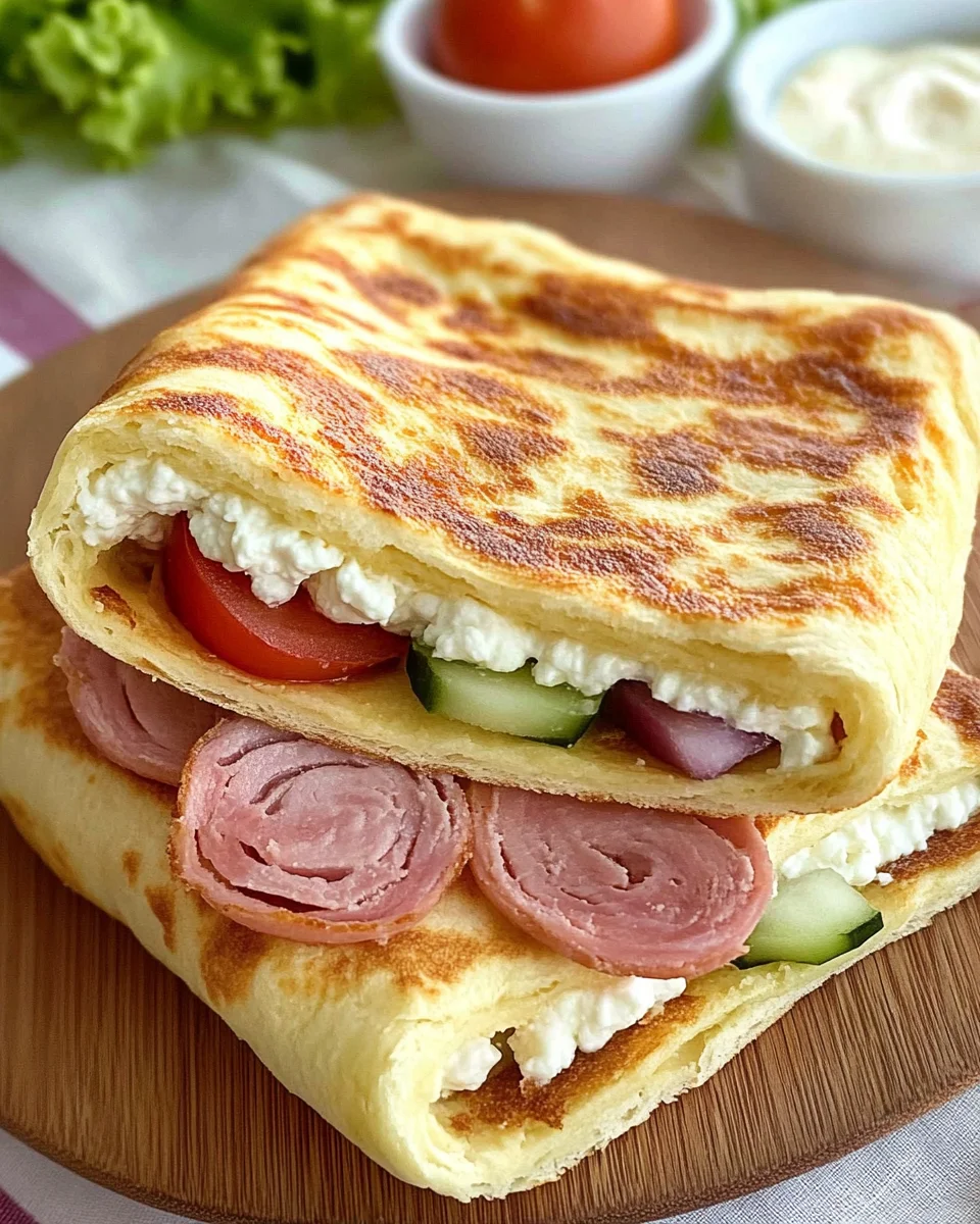 Cottage Cheese Flatbread