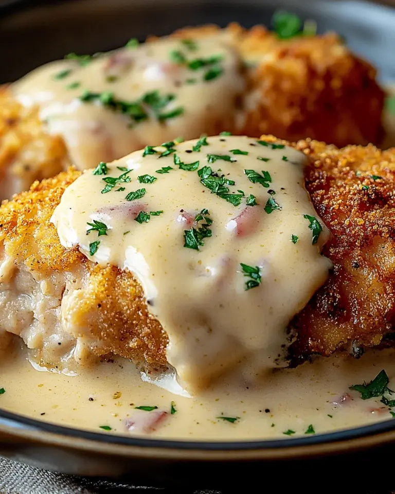 Creamy Chicken Cordon Bleu