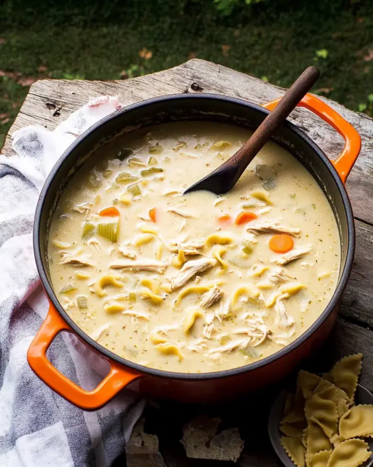 Creamy Chicken Noodle Soup
