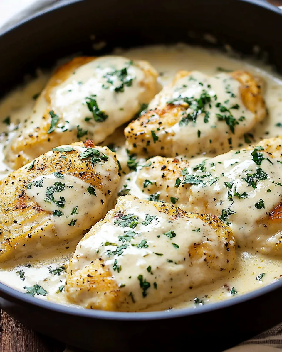 Creamy Garlic Parmesan Chicken
