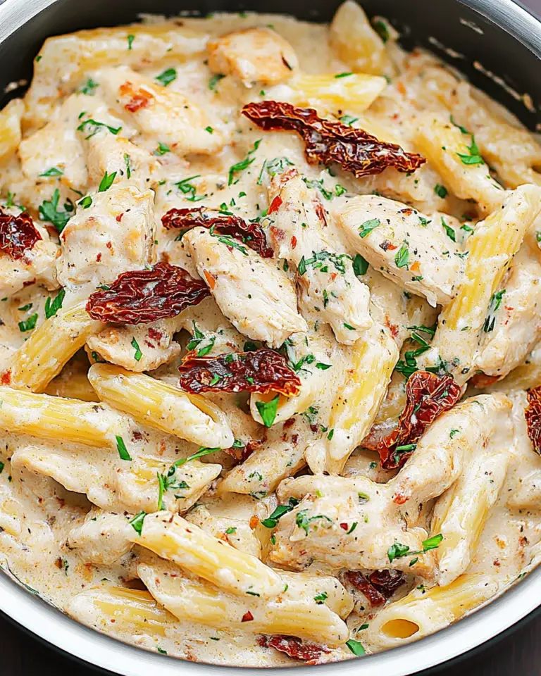 Creamy Sun-Dried Tomato Chicken Pasta