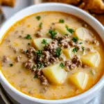 Crock Pot Hamburger Potato Soup