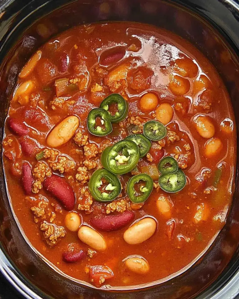 Easy Crockpot Chili