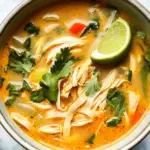 Easy Thai Chicken Curry Soup