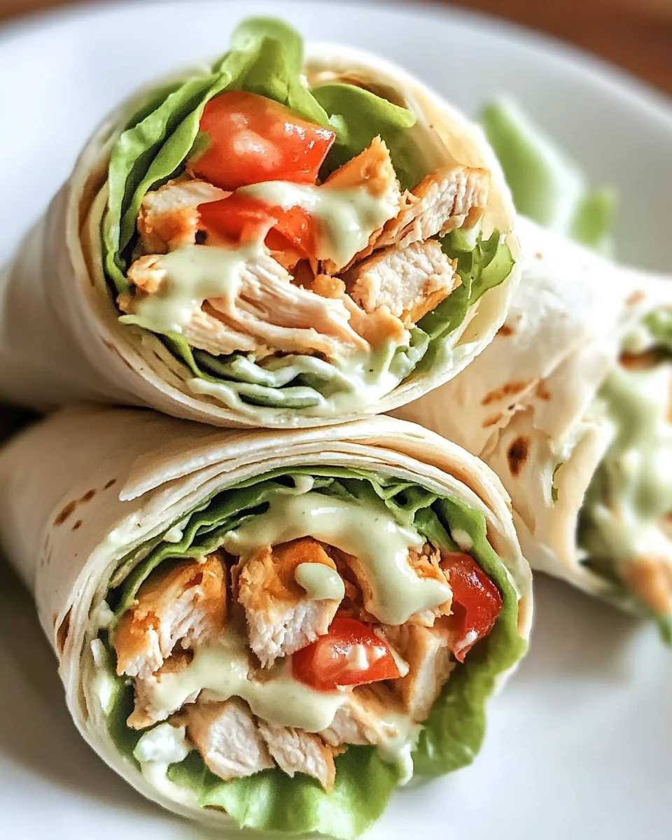 Flavorful Rotisserie Chicken Wraps