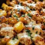 Garlic Parmesan Chicken and Potatoes (One-Pan Dinner)