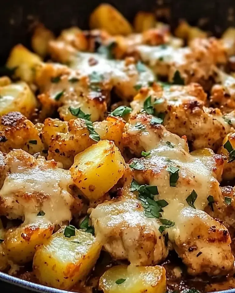 Garlic Parmesan Chicken and Potatoes (One-Pan Dinner)