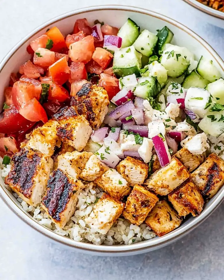 Greek Chicken Bowl