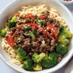Ground Beef and Broccoli