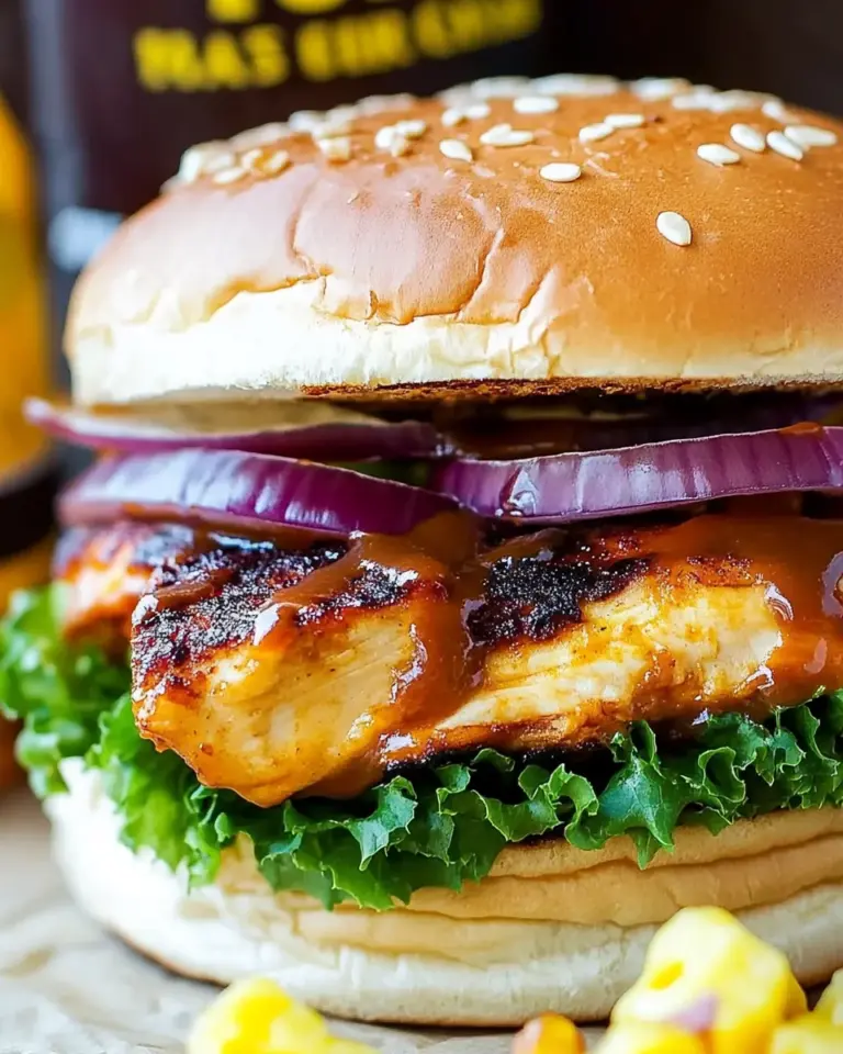 Hawaiian BBQ Chicken Sandwiches
