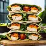 Healthy Chicken Avocado Wraps
