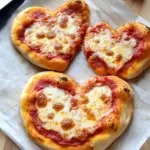 Heart-Shaped Pizza