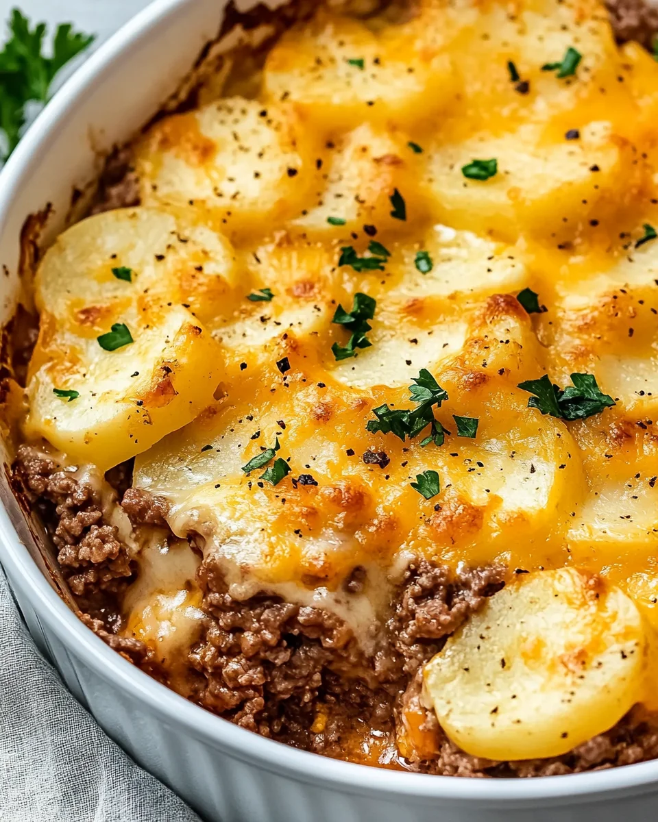Hobo Casserole Ground Beef