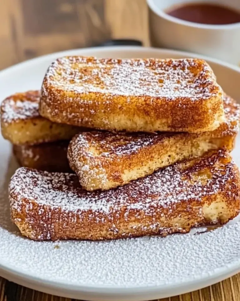 Homemade French Toast Sticks