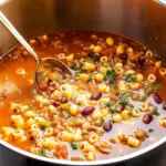 Italian Pasta Fagioli Soup
