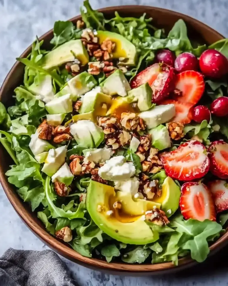 Juicy Christmas Salad with Honey Mustard Dressing