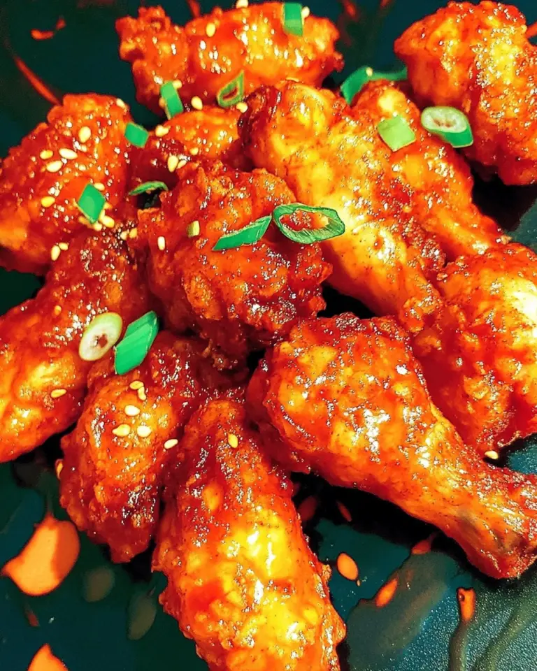 Korean Spicy and Sweet Fried Chicken
