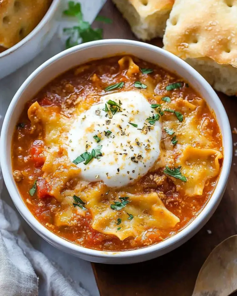 Lasagna Soup