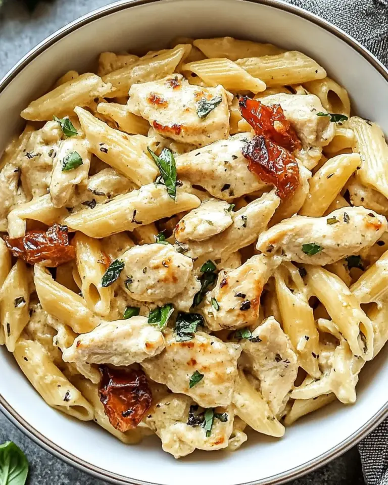 Marry Me Chicken Pasta Recipe