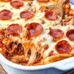 Meat Lover’s Pizza Casserole
