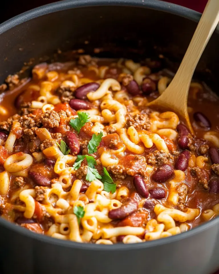 One Pot Chili Mac