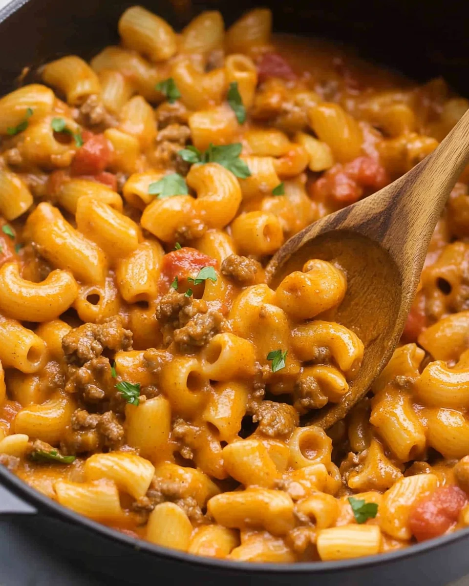 One Pot Taco Pasta Recipe