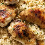 Oven-Baked Chicken and Rice