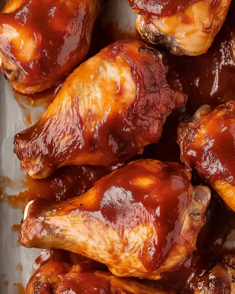 Oven Baked BBQ Chicken Drumsticks