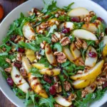 Pear Salad with Balsamic Vinaigrette