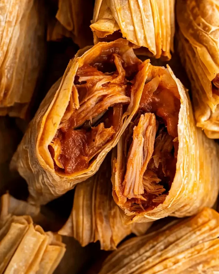 Pork Tamales Rojos