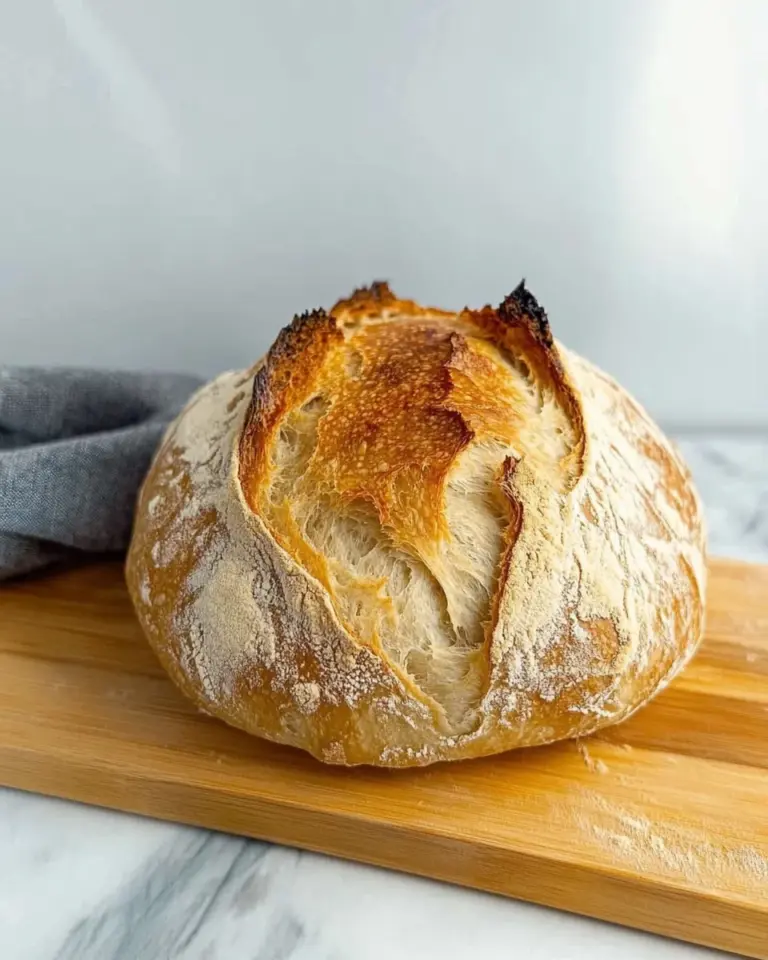 Quick and Easy No-Knead Bread