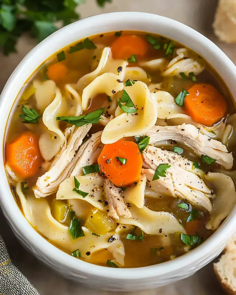 Rotisserie Chicken Noodle Soup