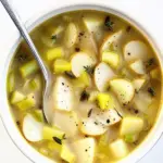 Rustic Potato Leek Soup