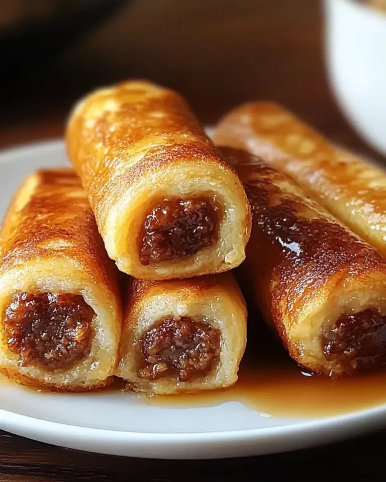 Sausage French Toast Roll-Ups Recipe