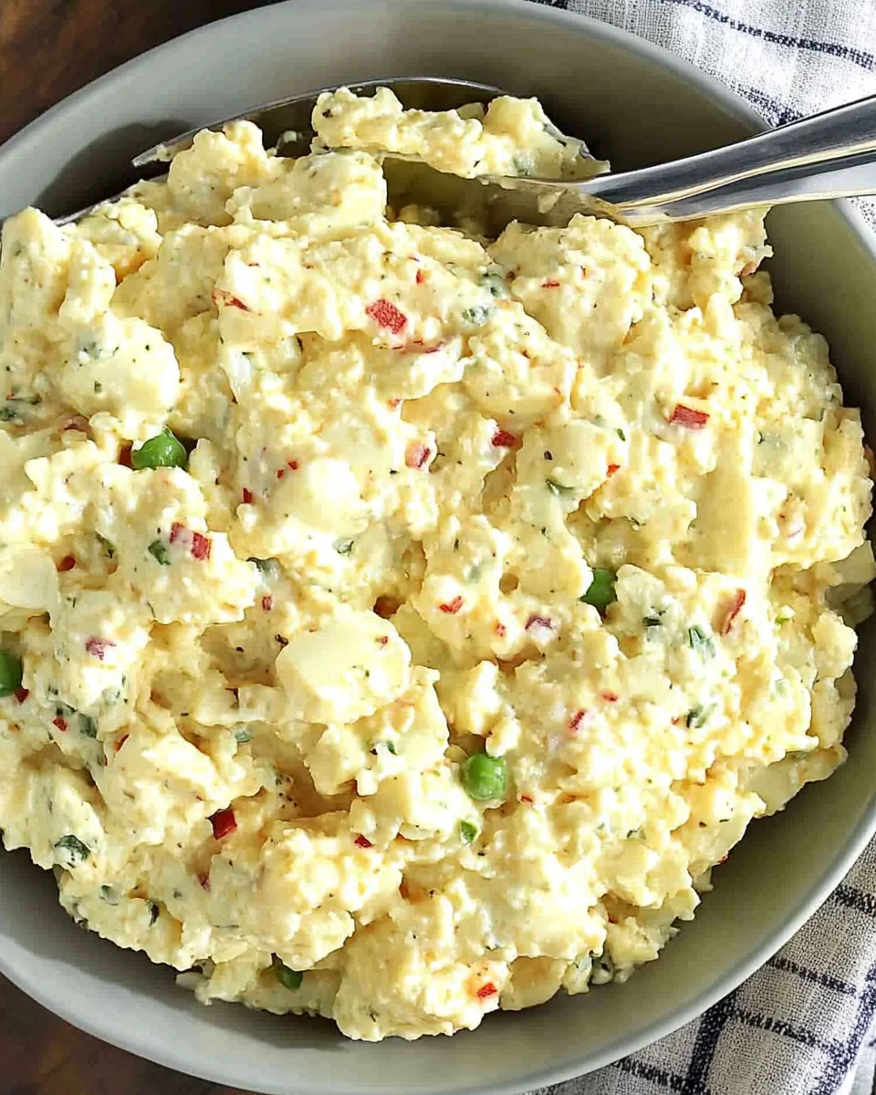 Simple Cottage Cheese Egg Salad