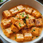 Spicy Tofu with Creamy Coconut Sauce
