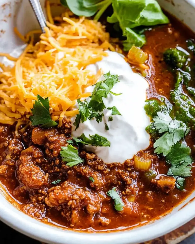 Texas No Beans Chili