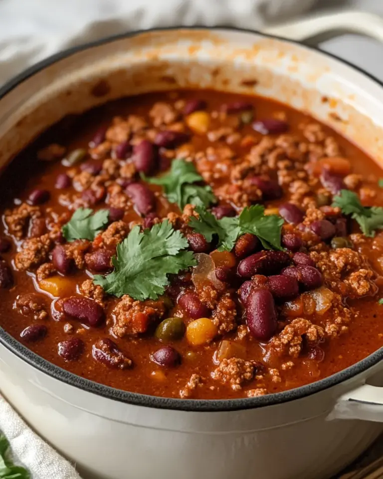 The Best Homemade Stovetop Chili